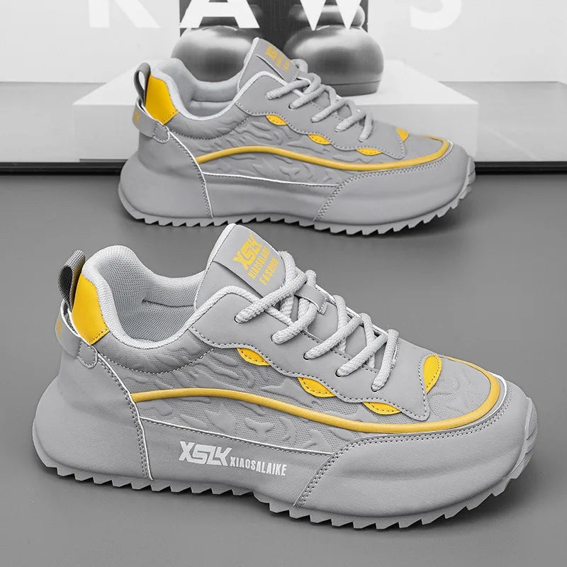 Large Size 39-48 Men Platform Vulcanized Shoes Breathable Wear-resistant Casual Sneakers Designer Man Luxury Running Sport Shoes