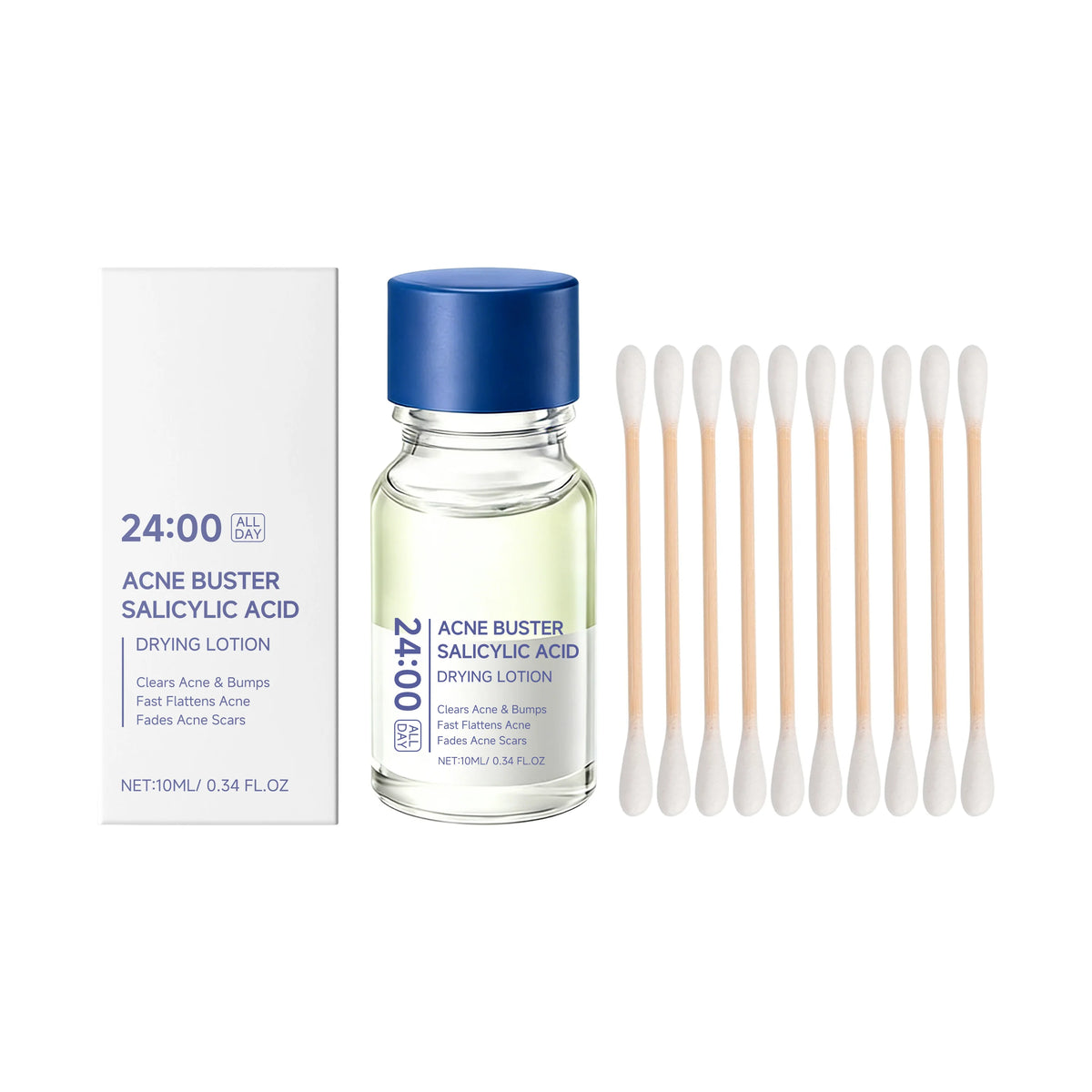 Salicylic Acid Serum for Acne Drying Lotion Acne Treatment Sensitive Skin Care Pimples Acne Remover Serum Cream Anti Acne Serum