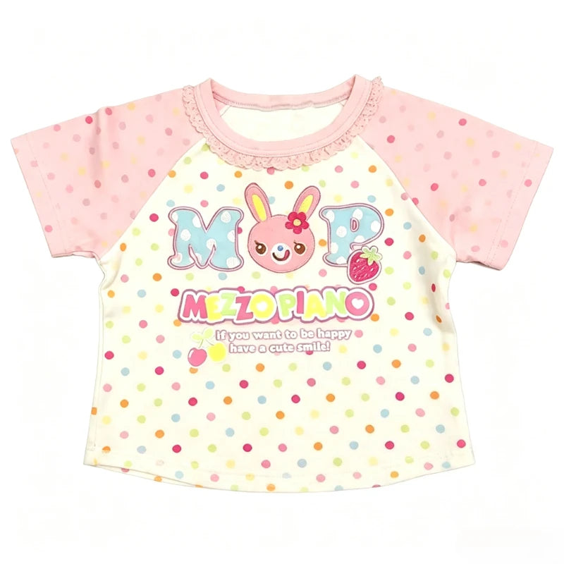 2026 Kawaii Clothing for Women Girls Y2K Crop Top Japanese Cute Printed T-Shirts Mini Skirts Outwear Casual Holiday Outfits
