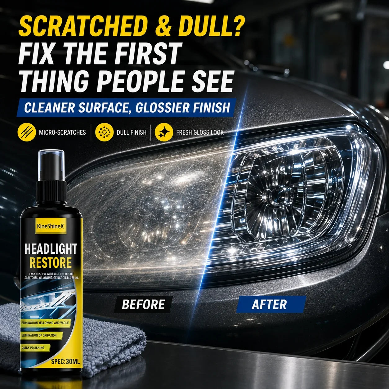 Ultimate Headlight Shine Spray
