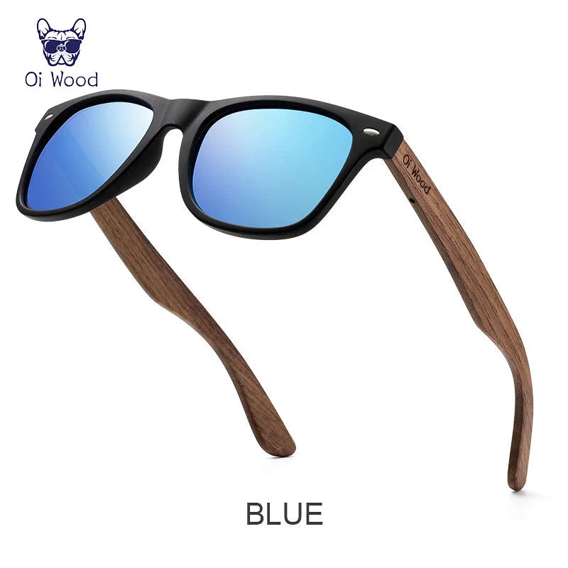 Natural Wood Polarized Sunglasses