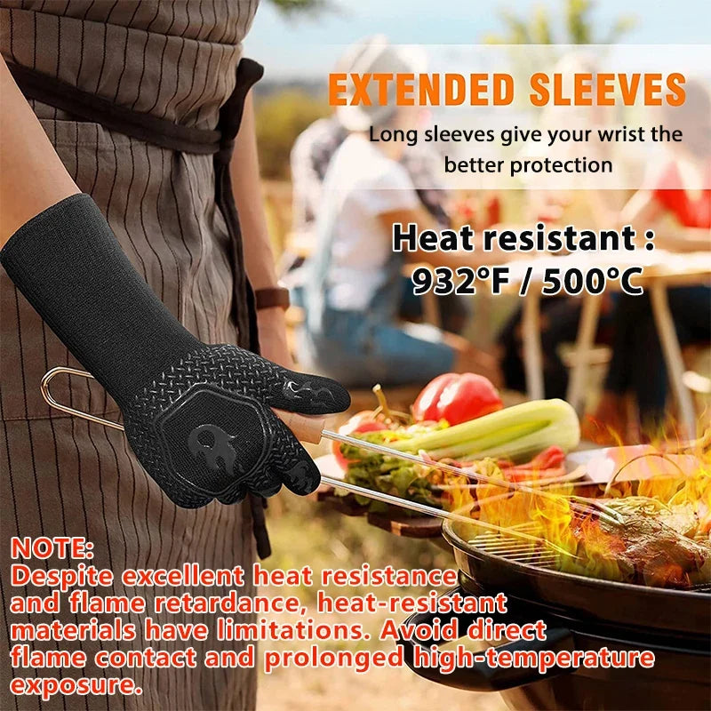 Fireproof BBQ Grill Gloves