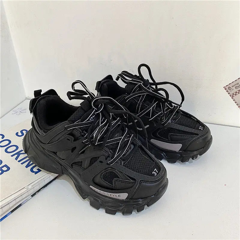 Fashion Womens Sneakers New Exquisite Platform Casual Shoes Quality Mesh Running Shoes for Woman Designer Shoes Zapatillas Mujer