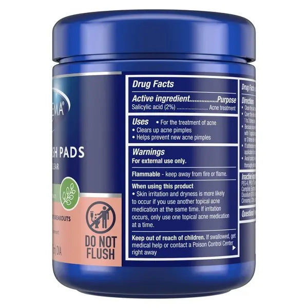 Acne Treatments 90 Count Clear