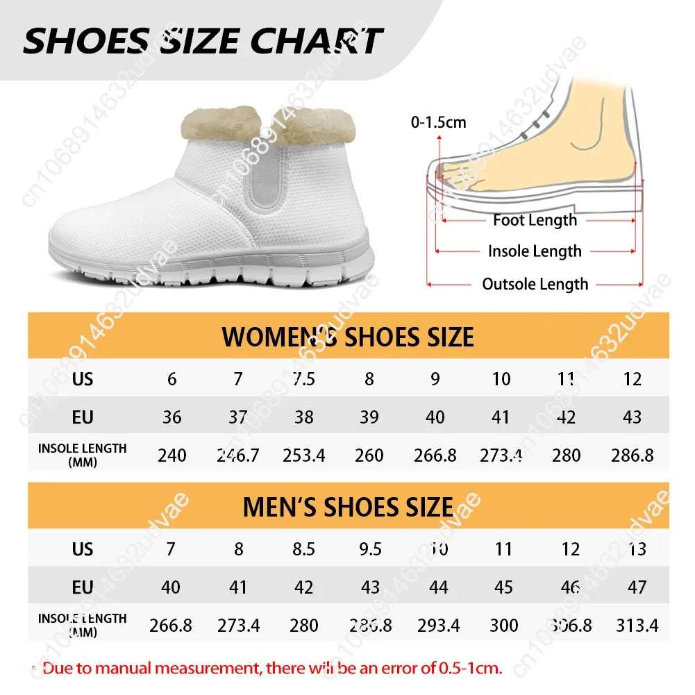 America 250th Anniversary 1776-2026 Plush Shoes Boots Mens Womens Keep Warm Sneakers Boot Casual Sports Customized Sneaker Black