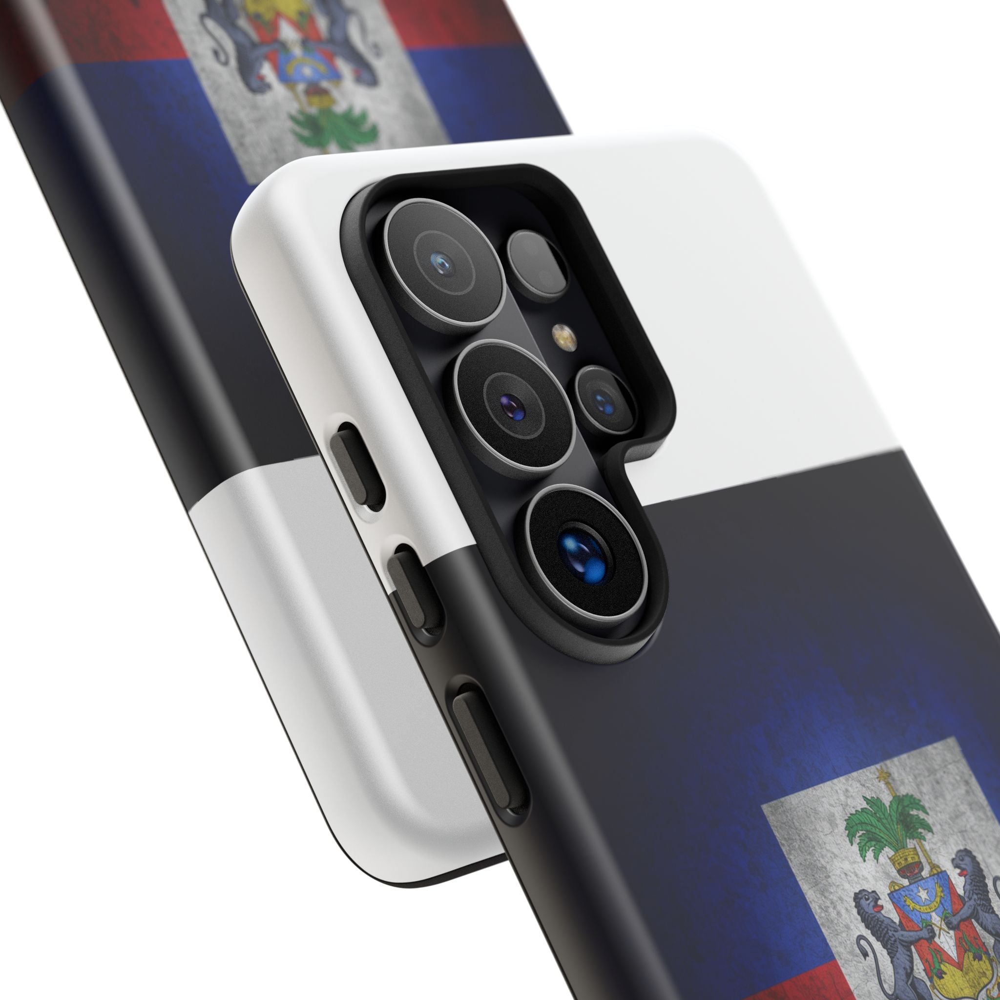 Haiti Flag Tough Phone Case — Durable Protective Phone Cover