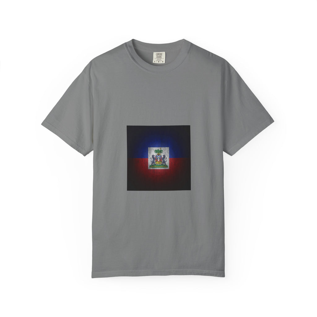 Haiti Coat of Arms T-Shirt — Vintage Flag Emblem Tee