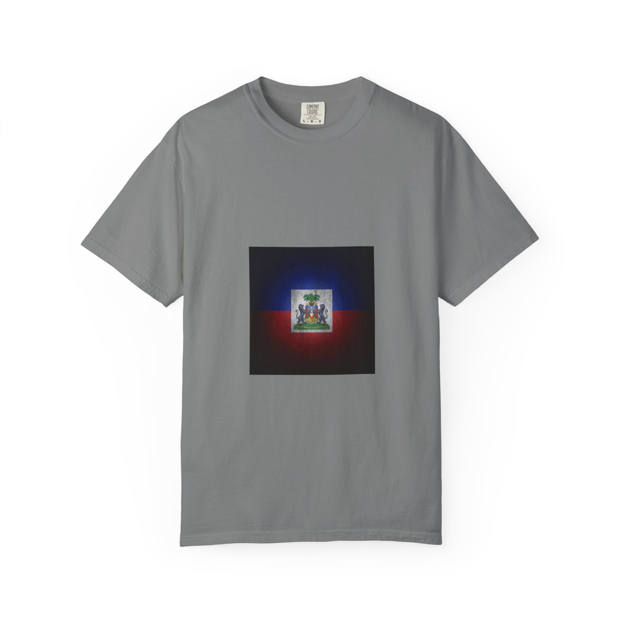 Haiti Coat of Arms T-Shirt — Vintage Flag Emblem Tee