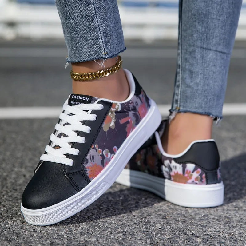 MAEDEF Shoes for Women Men Vulcanized Shoes Flats Comfortable Walking Sneakers Women Walking Skateboard Shoes Man Sports Shoes
