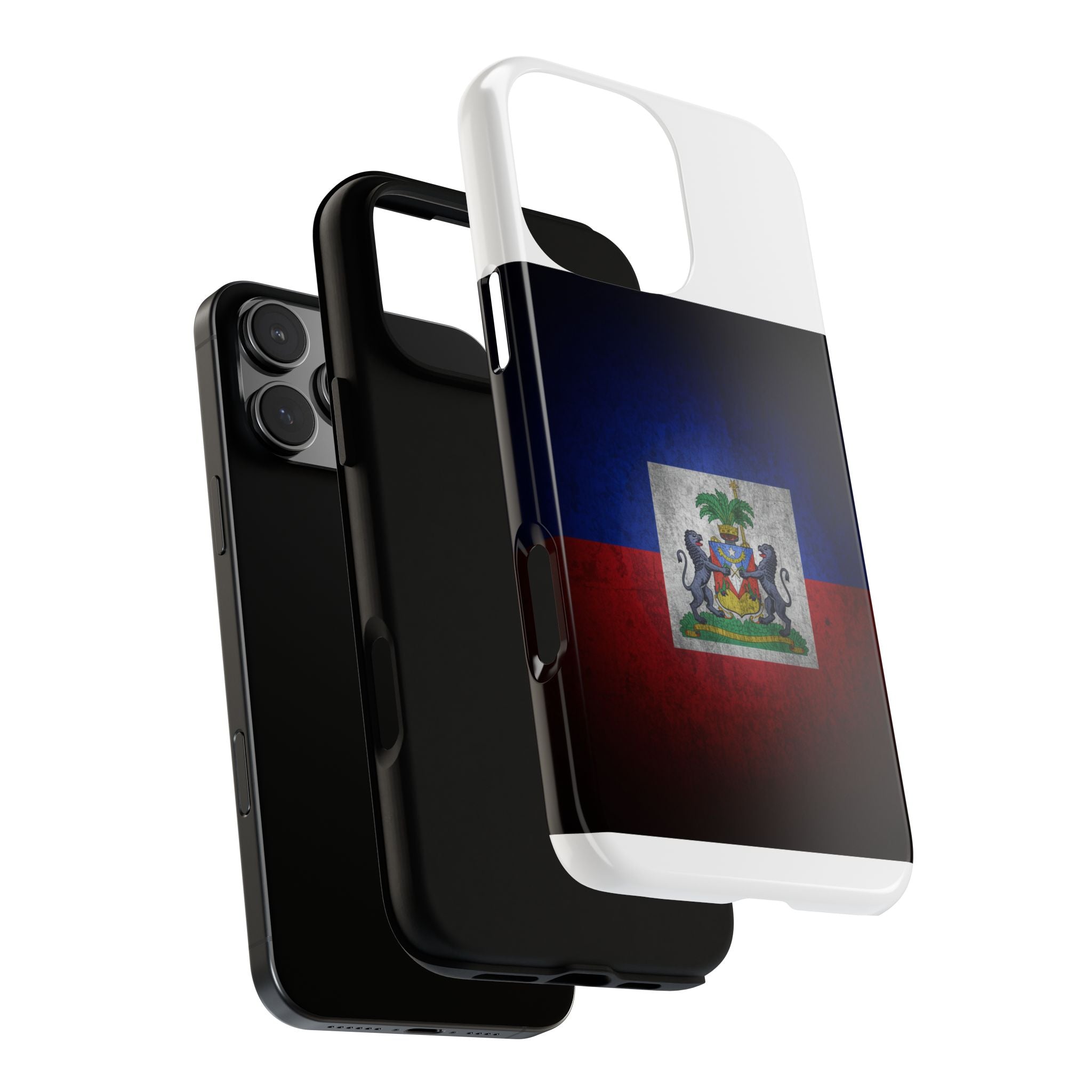 Haiti Flag Tough Phone Case — Durable Protective Phone Cover