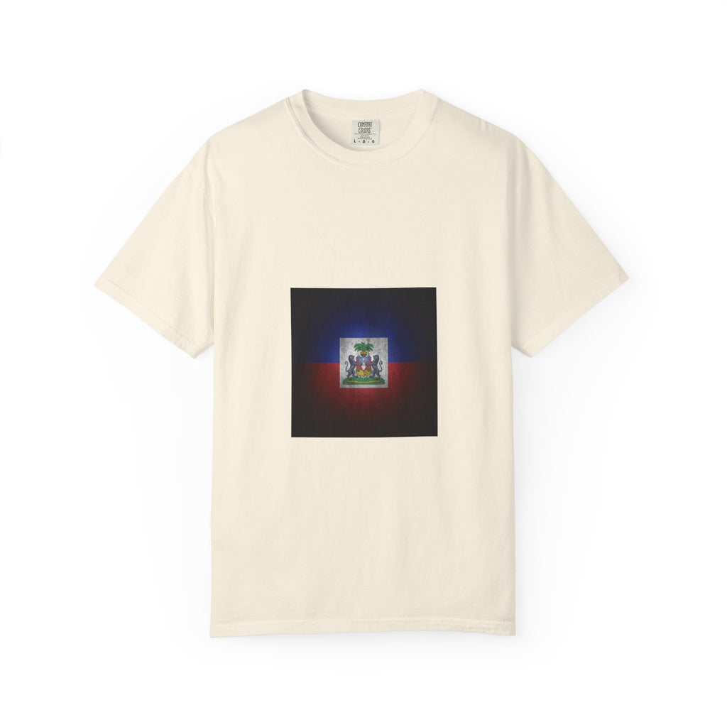 Haiti Coat of Arms T-Shirt — Vintage Flag Emblem Tee