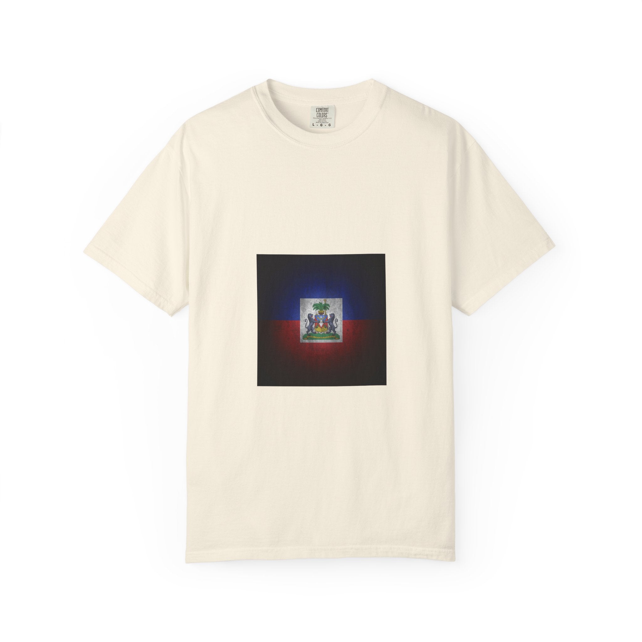 Haiti Coat of Arms T-Shirt — Vintage Flag Emblem Tee