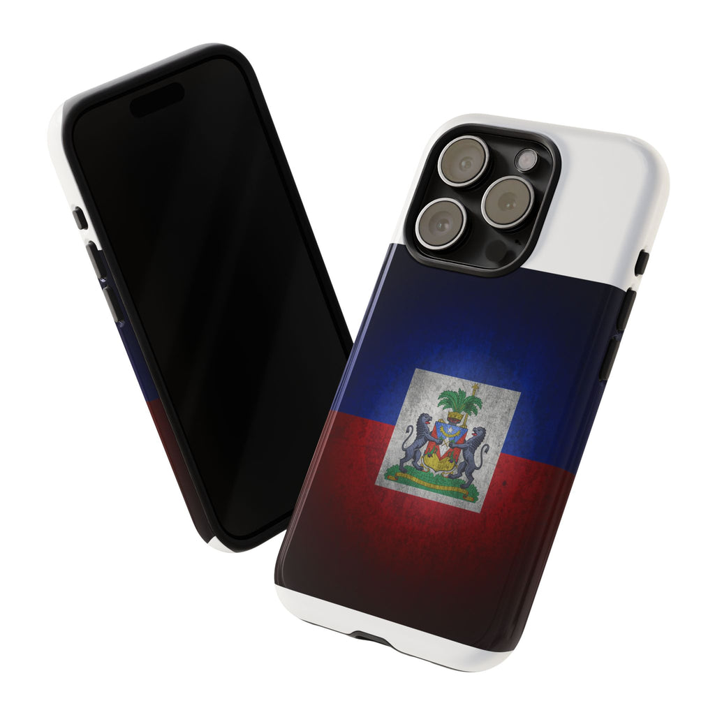 Haiti Flag Tough Phone Case — Durable Protective Phone Cover