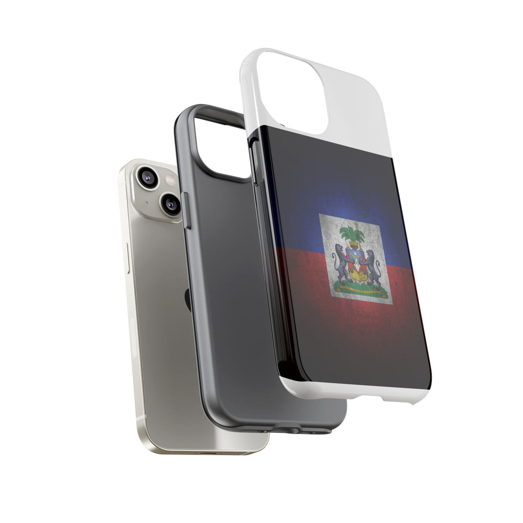 Haiti Flag Tough Phone Case — Durable Protective Phone Cover