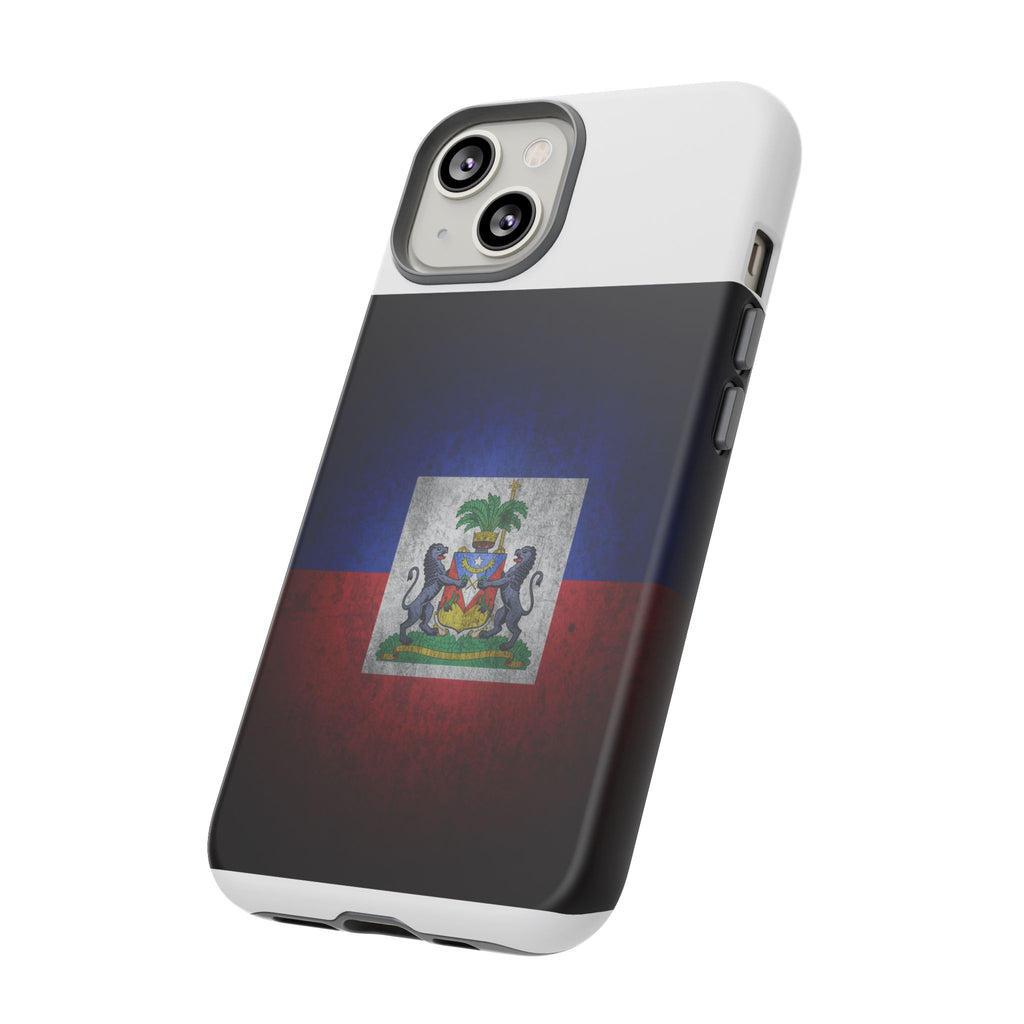 Haiti Flag Tough Phone Case — Durable Protective Phone Cover
