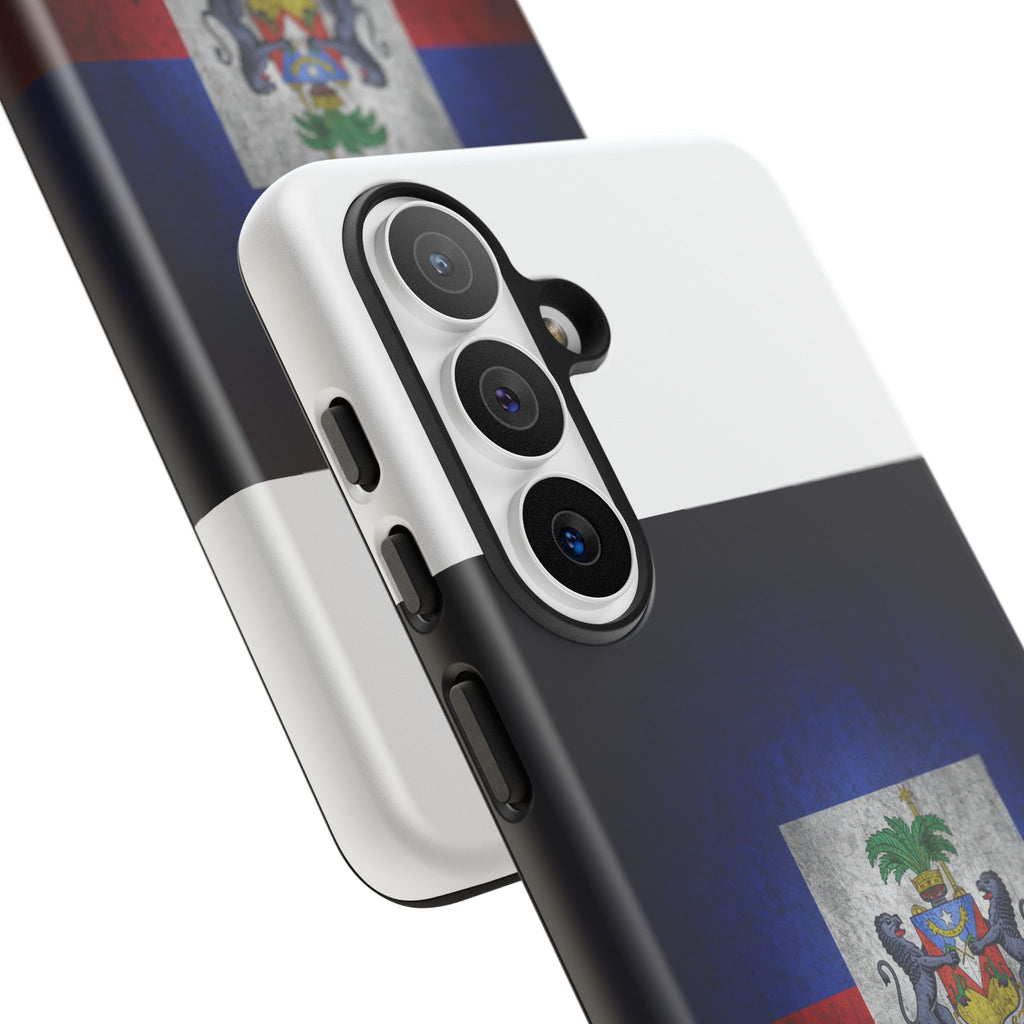 Haiti Flag Tough Phone Case — Durable Protective Phone Cover