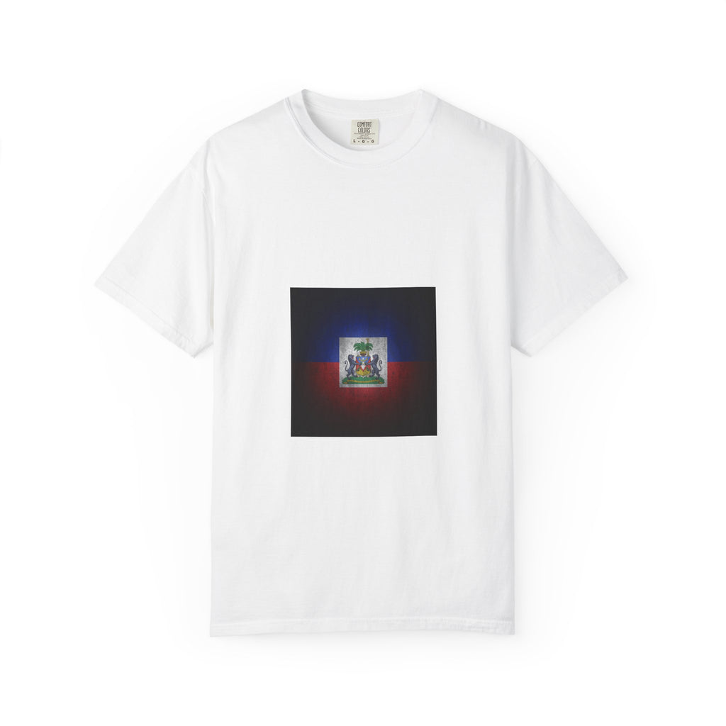 Haiti Coat of Arms T-Shirt — Vintage Flag Emblem Tee