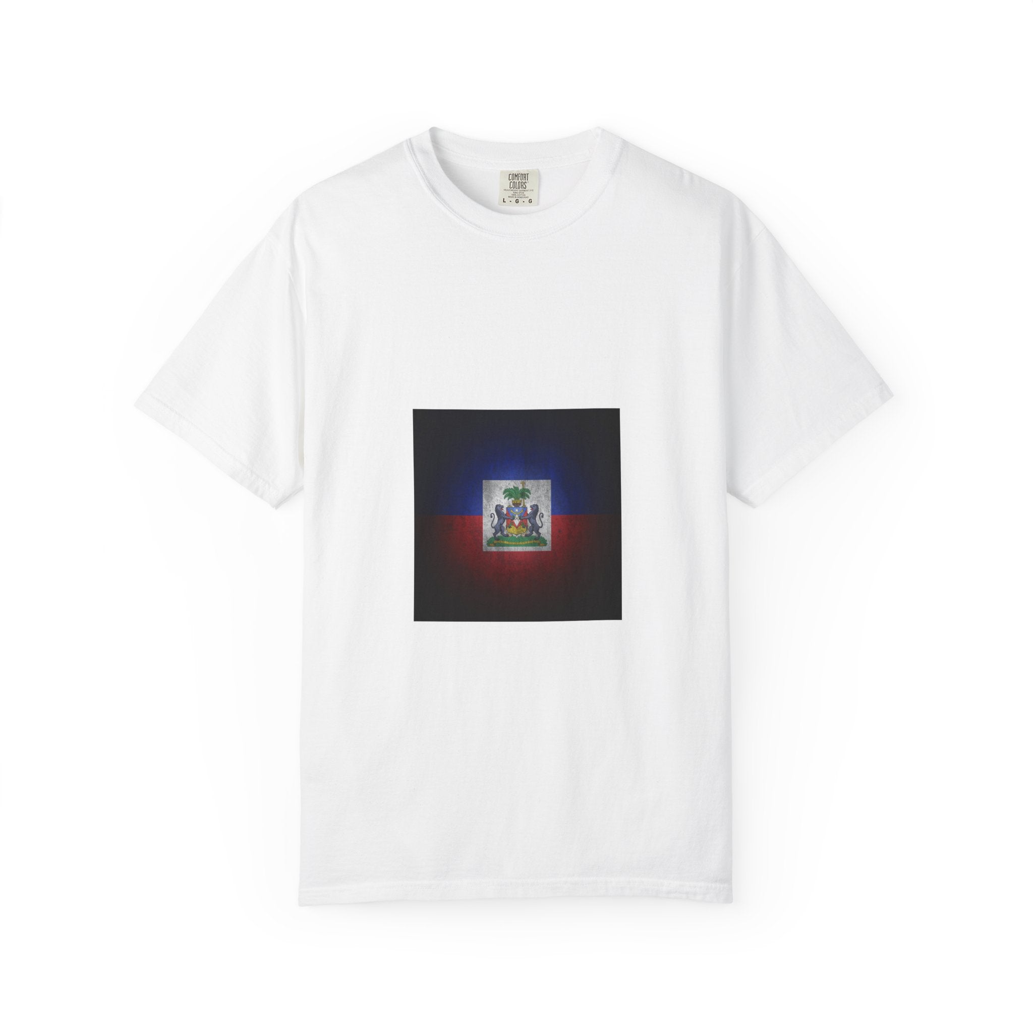 Haiti Coat of Arms T-Shirt — Vintage Flag Emblem Tee