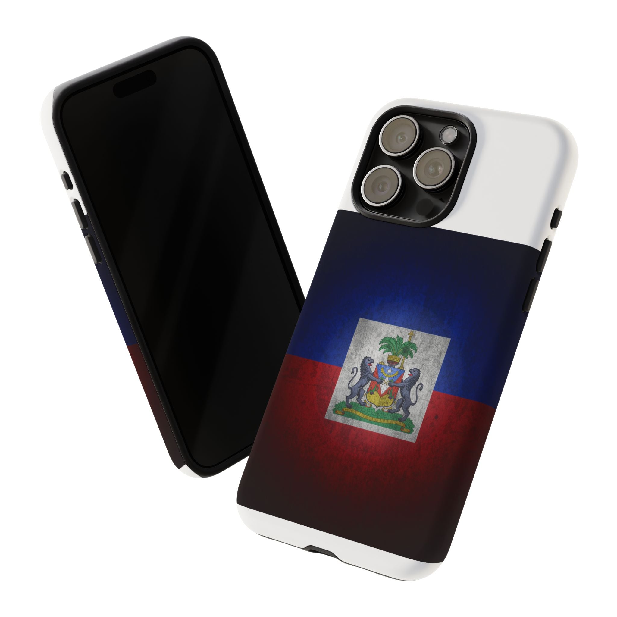 Haiti Flag Tough Phone Case — Durable Protective Phone Cover
