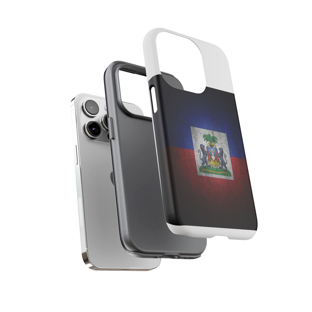 Haiti Flag Tough Phone Case — Durable Protective Phone Cover