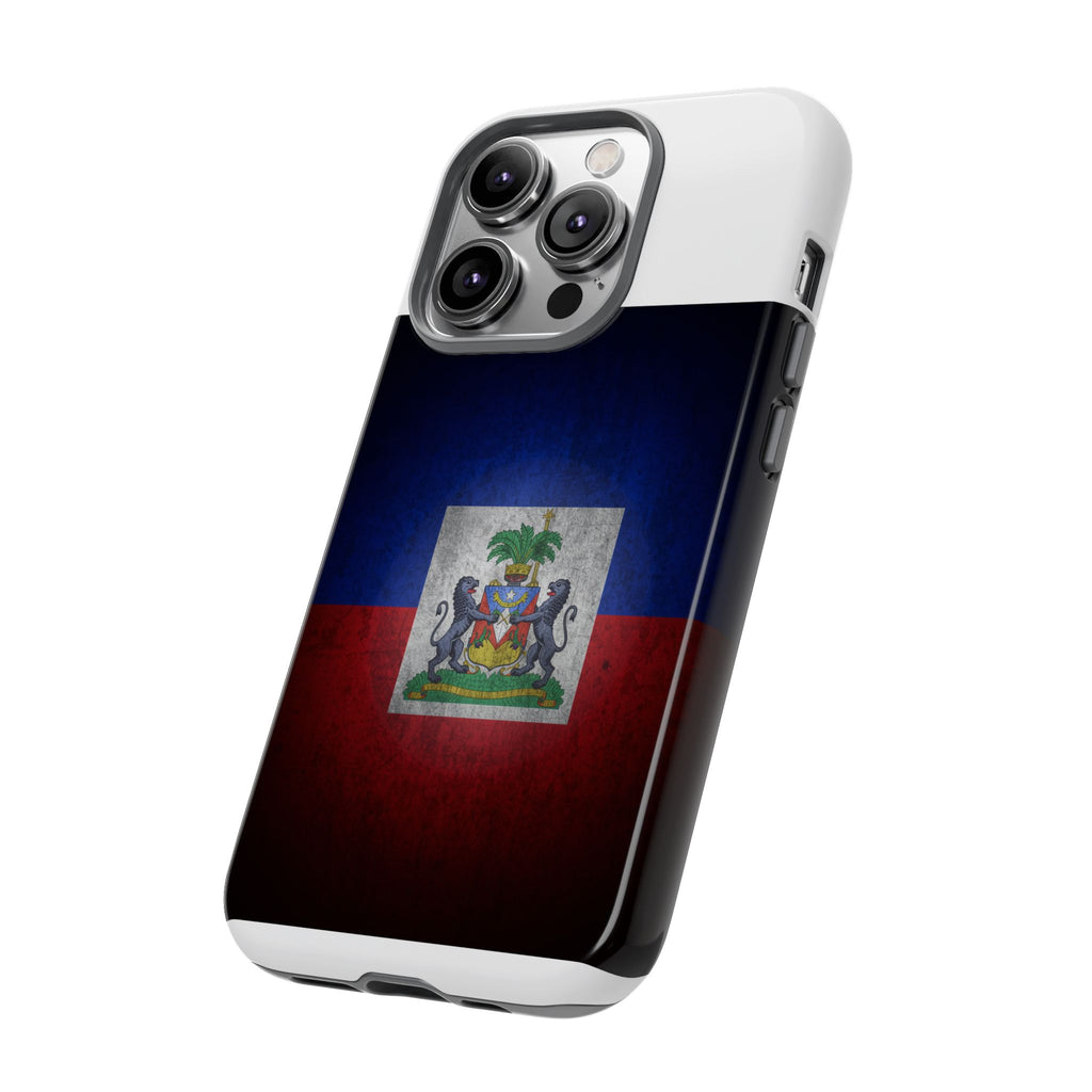 Haiti Flag Tough Phone Case — Durable Protective Phone Cover