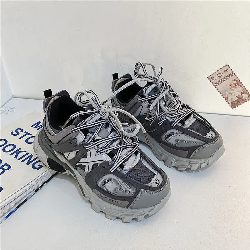 Fashion Womens Sneakers New Exquisite Platform Casual Shoes Quality Mesh Running Shoes for Woman Designer Shoes Zapatillas Mujer