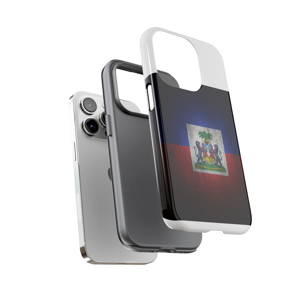 Haiti Flag Tough Phone Case — Durable Protective Phone Cover