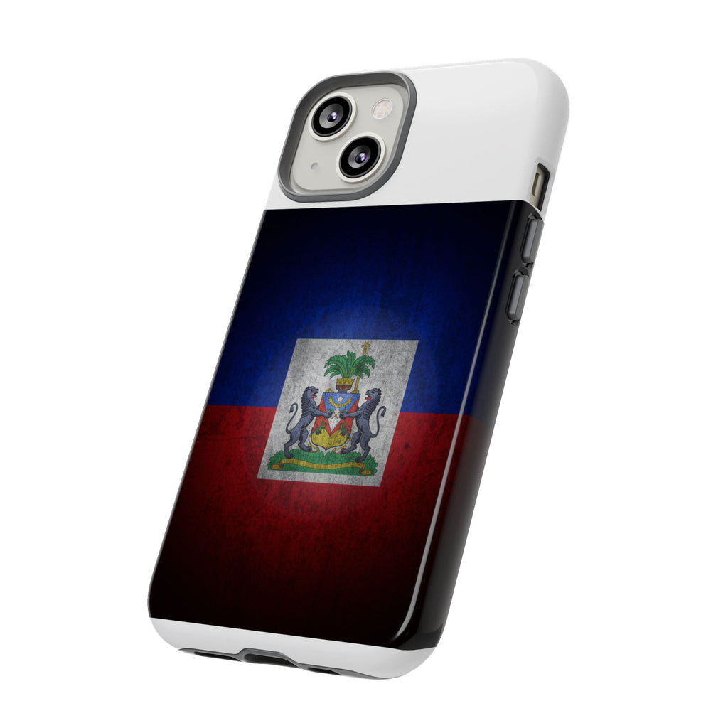 Haiti Flag Tough Phone Case — Durable Protective Phone Cover