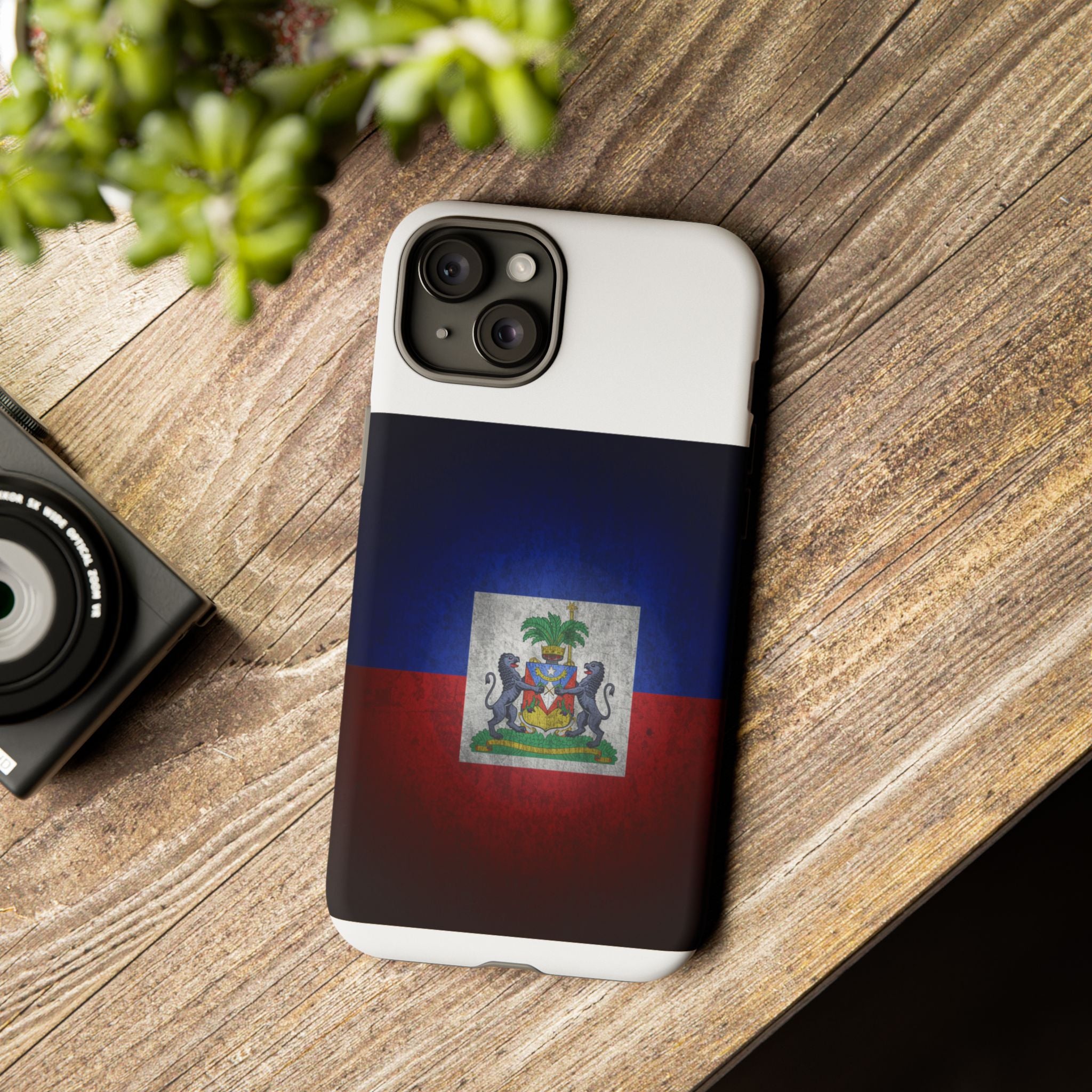 Haiti Flag Tough Phone Case — Durable Protective Phone Cover