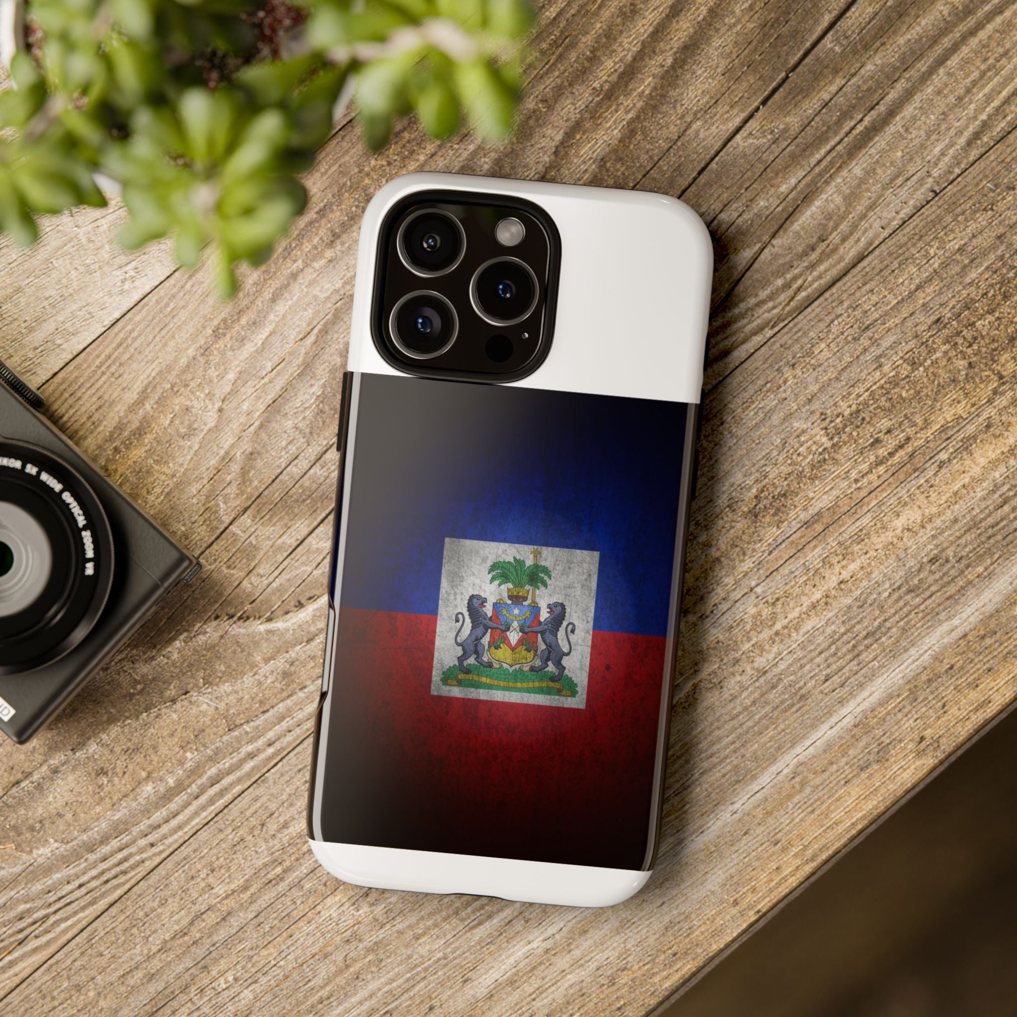 Haiti Flag Tough Phone Case — Durable Protective Phone Cover