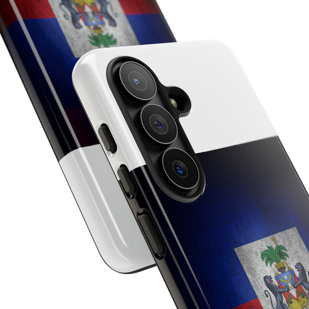 Haiti Flag Tough Phone Case — Durable Protective Phone Cover