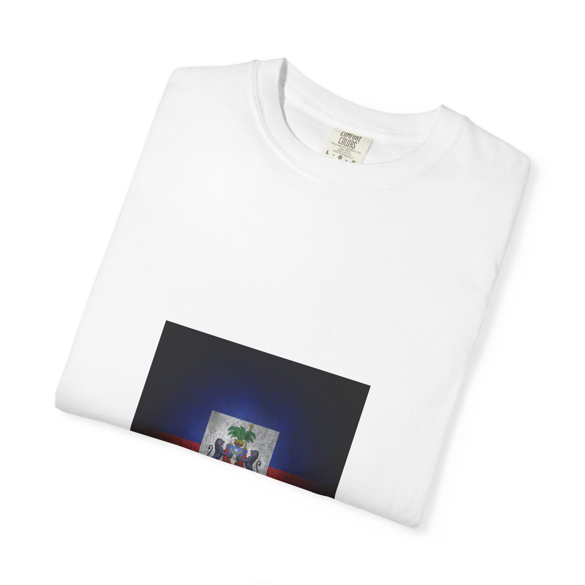 Haiti Coat of Arms T-Shirt — Vintage Flag Emblem Tee