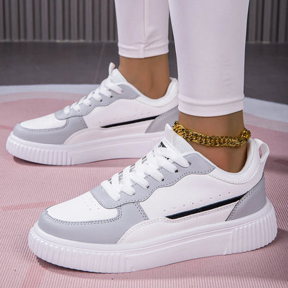 MAEDEF Women Shoes Flats Casual Shoes Men Sneaker White Shoes Female Sports Walking Couples Trainers Shoe Woman Vulcanized Shoes