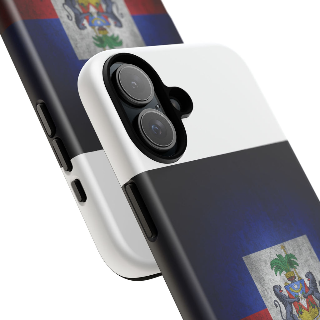 Haiti Flag Tough Phone Case — Durable Protective Phone Cover