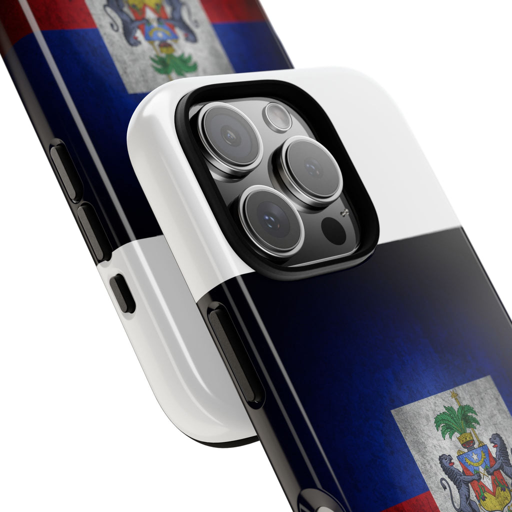 Haiti Flag Tough Phone Case — Durable Protective Phone Cover