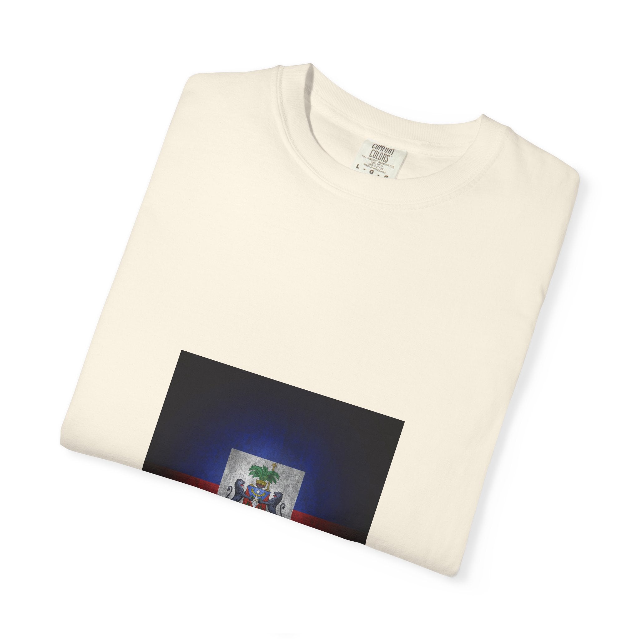 Haiti Coat of Arms T-Shirt — Vintage Flag Emblem Tee