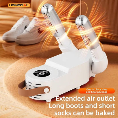 HOMEFISH Korean Style Electric Shoe Dryer 220V - Footwear Heater for Deodorizing And Sterilizing Home Use Appliance