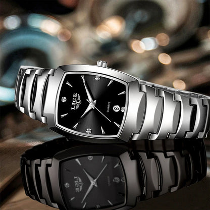 LIGE Watch women Business Luxury Ladies clock female waterproof watches Fashion quartz Simple Watch for Wome montre femme+BOX