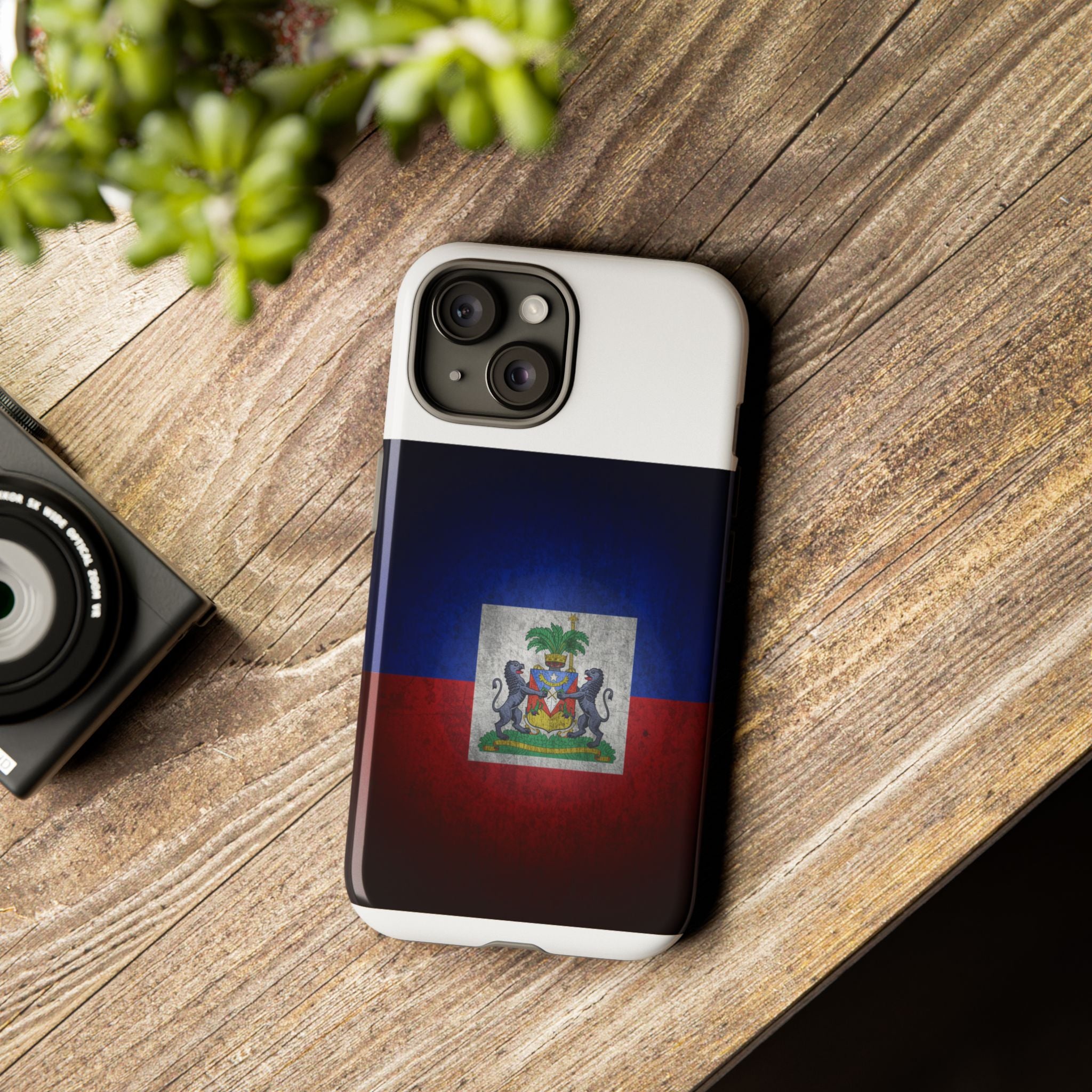 Haiti Flag Tough Phone Case — Durable Protective Phone Cover