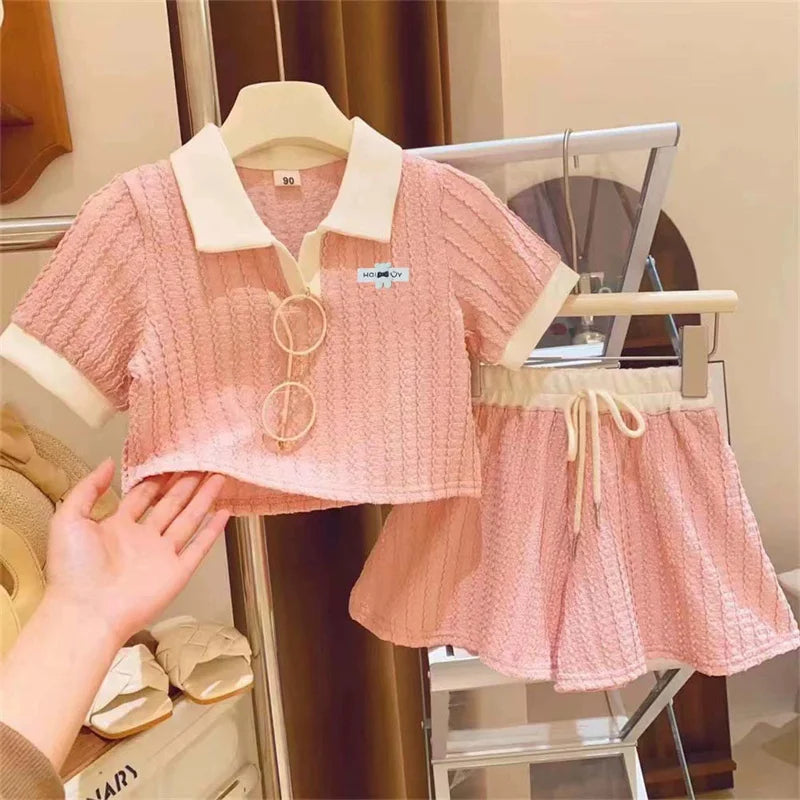 New Movie Role-playing Costume Suits Kids Girls Cartoon Cosplay Sets Children Fashion Stage Performance Clothing Outfits 4-12Y