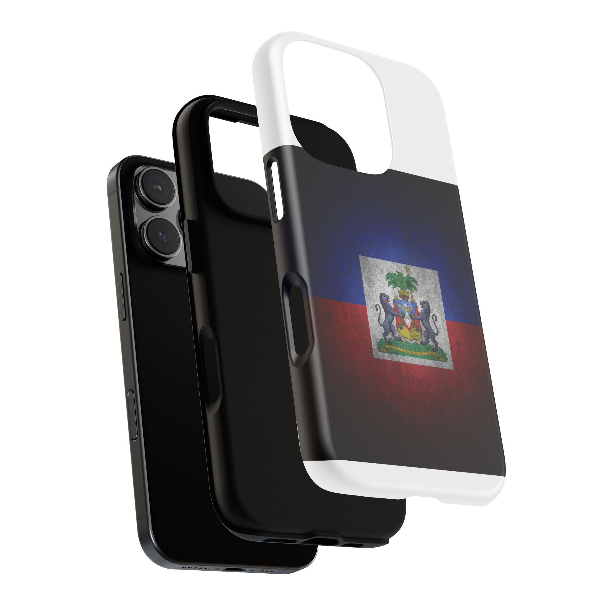 Haiti Flag Tough Phone Case — Durable Protective Phone Cover