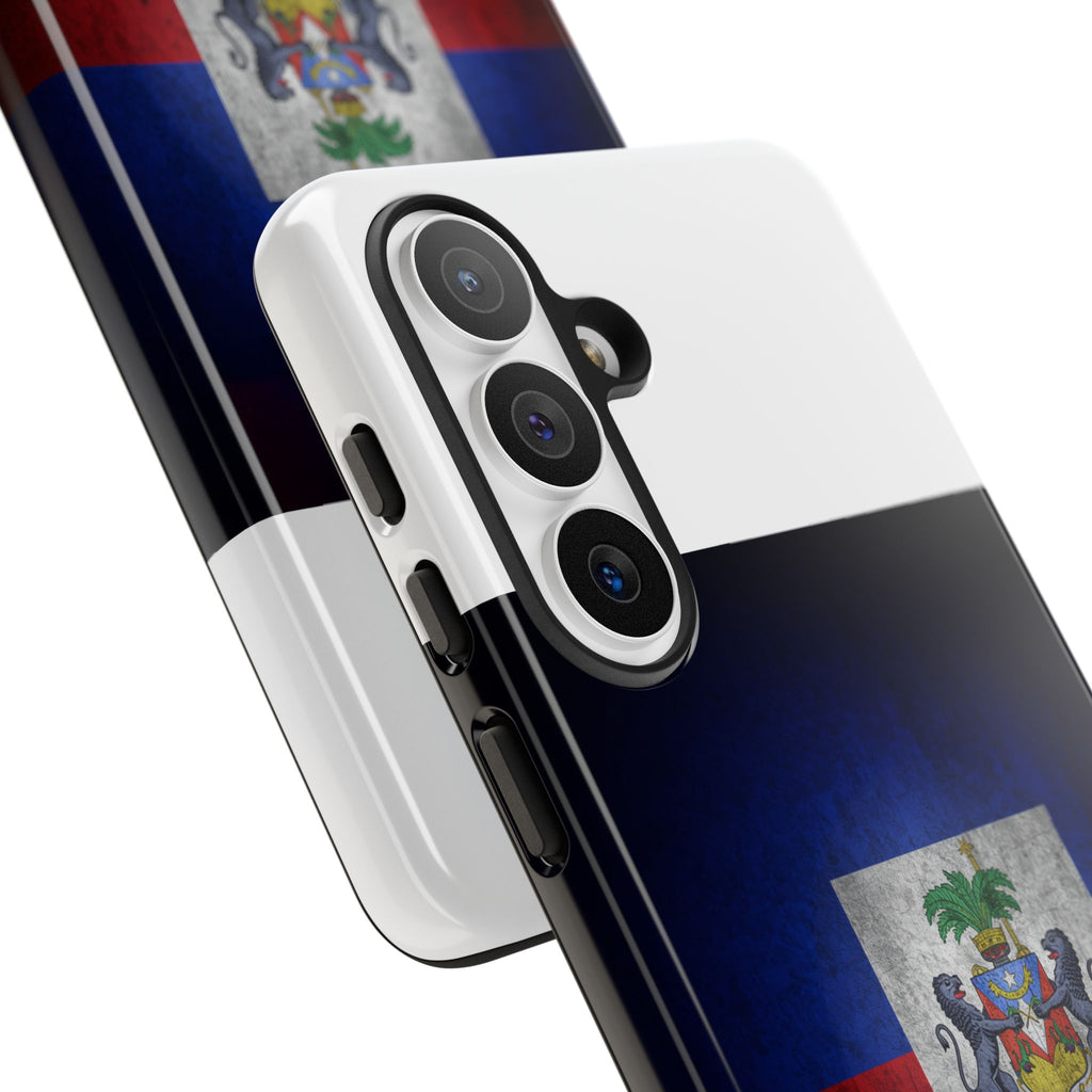 Haiti Flag Tough Phone Case — Durable Protective Phone Cover