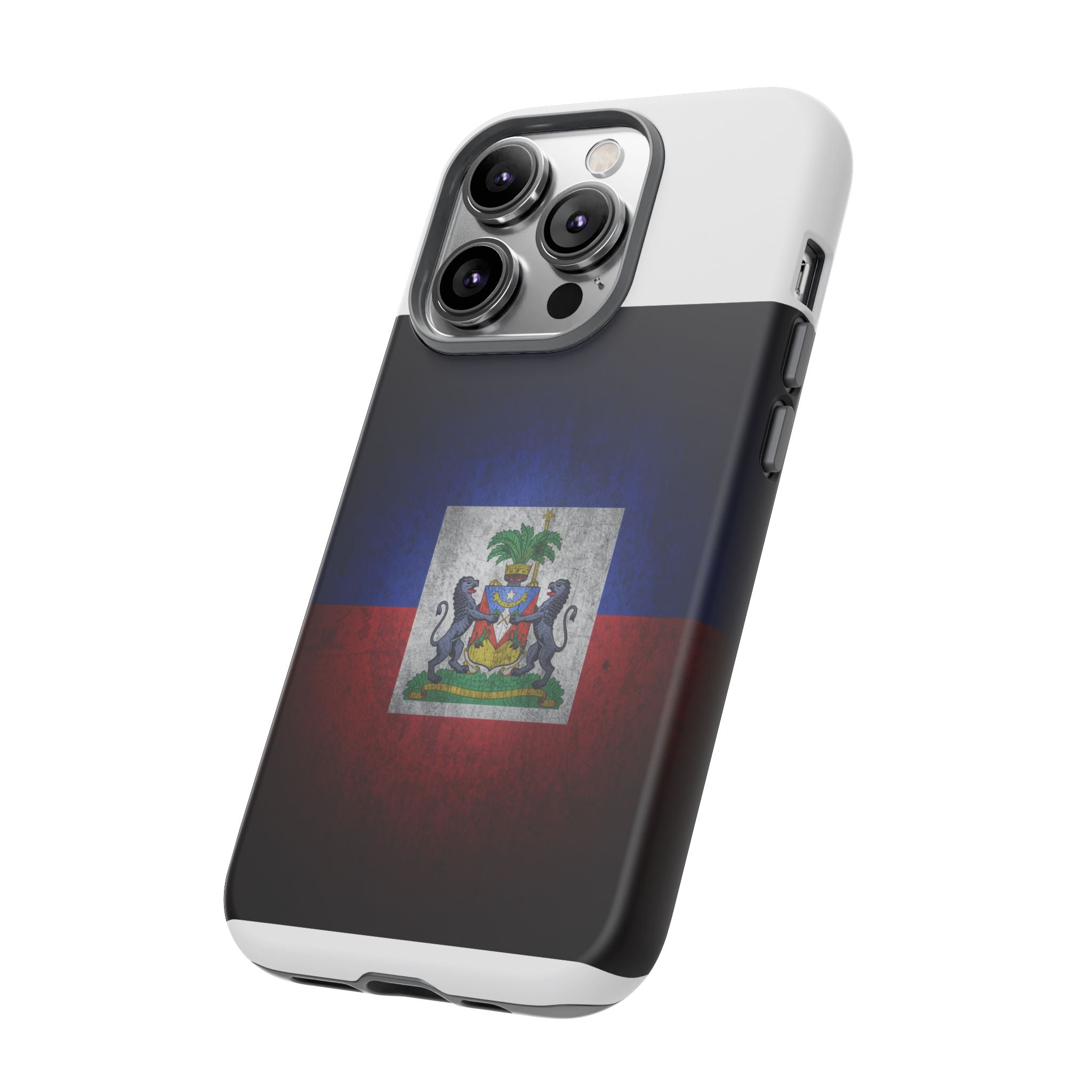 Haiti Flag Tough Phone Case — Durable Protective Phone Cover