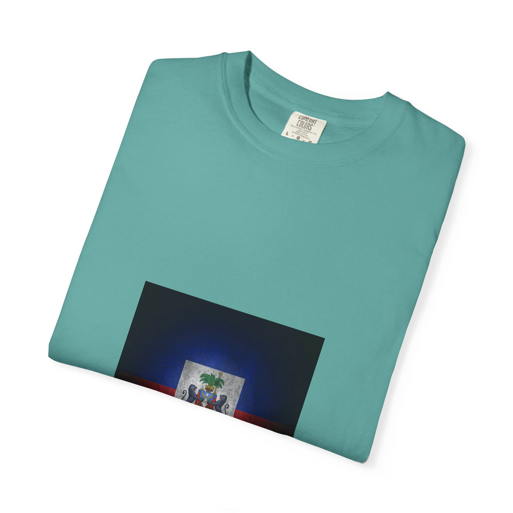 Haiti Coat of Arms T-Shirt — Vintage Flag Emblem Tee