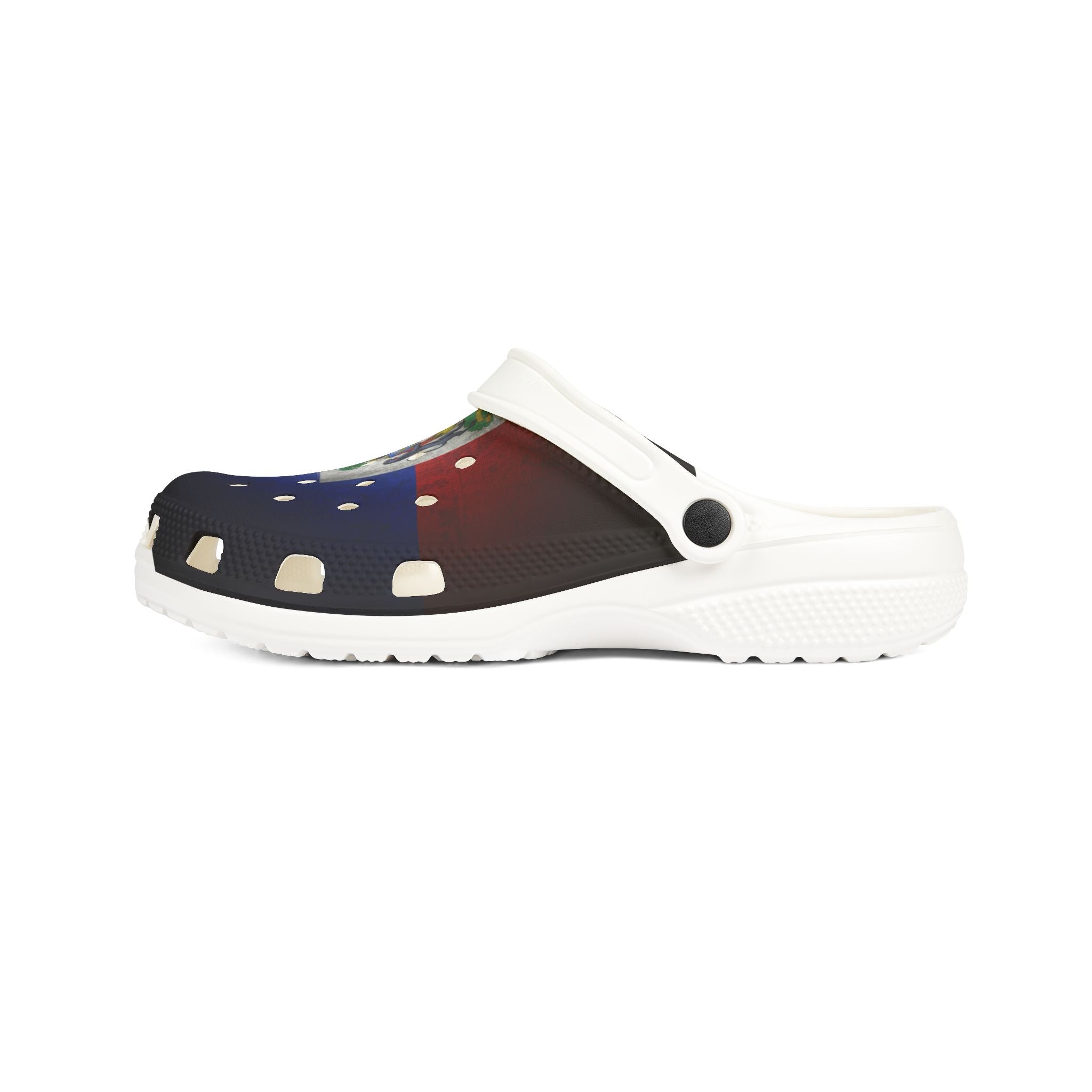 Painted Flag EVA Clogs — Lightweight All-Over Print Slip-On Shoes