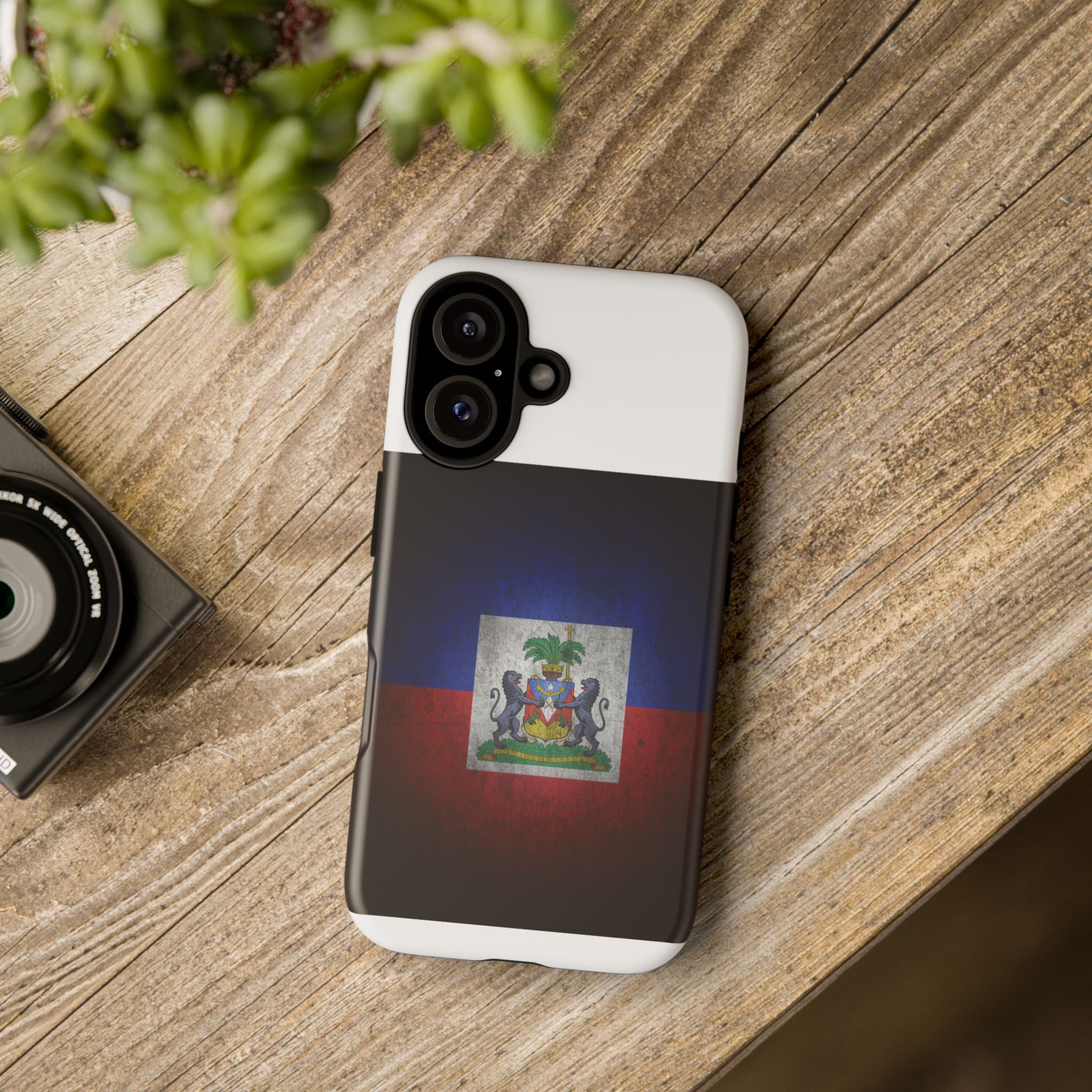 Haiti Flag Tough Phone Case — Durable Protective Phone Cover