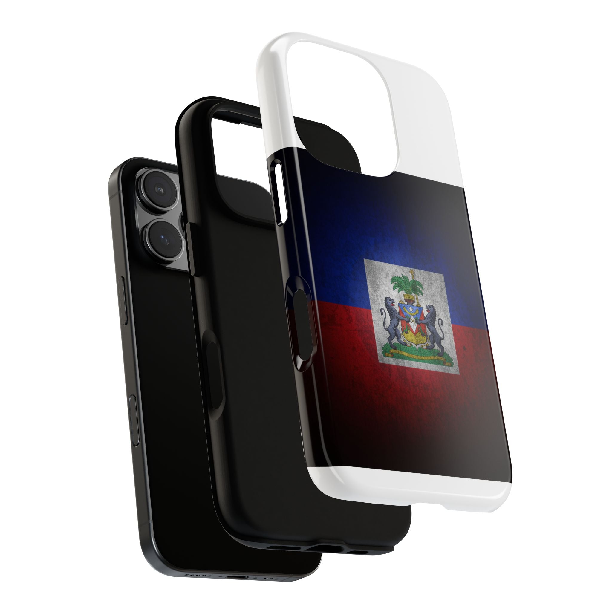 Haiti Flag Tough Phone Case — Durable Protective Phone Cover