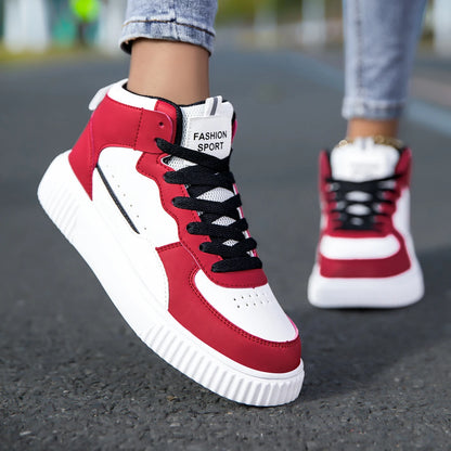 MAEDEF Women Shoes Flats Casual Shoes Men Sneaker White Shoes Female Sports Walking Couples Trainers Shoe Woman Vulcanized Shoes