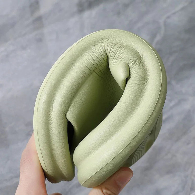 Hollow Out EVA Bathroom Shower Slippers Women Soft Sole Water Leakage Home Slides for Couple Non Slip Summer Beach Sandals Shoes