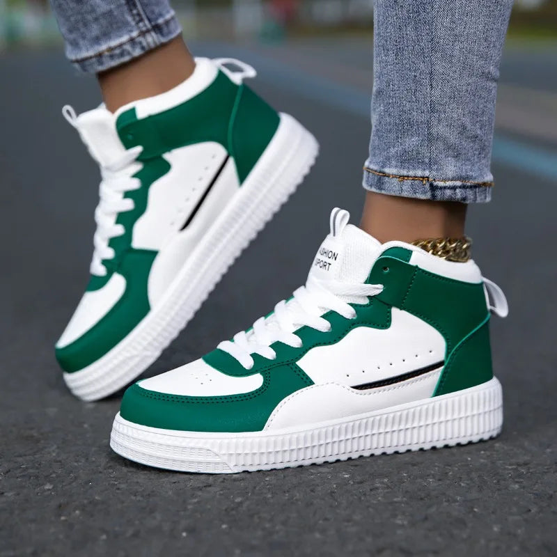 MAEDEF Women Shoes Flats Casual Shoes Men Sneaker White Shoes Female Sports Walking Couples Trainers Shoe Woman Vulcanized Shoes